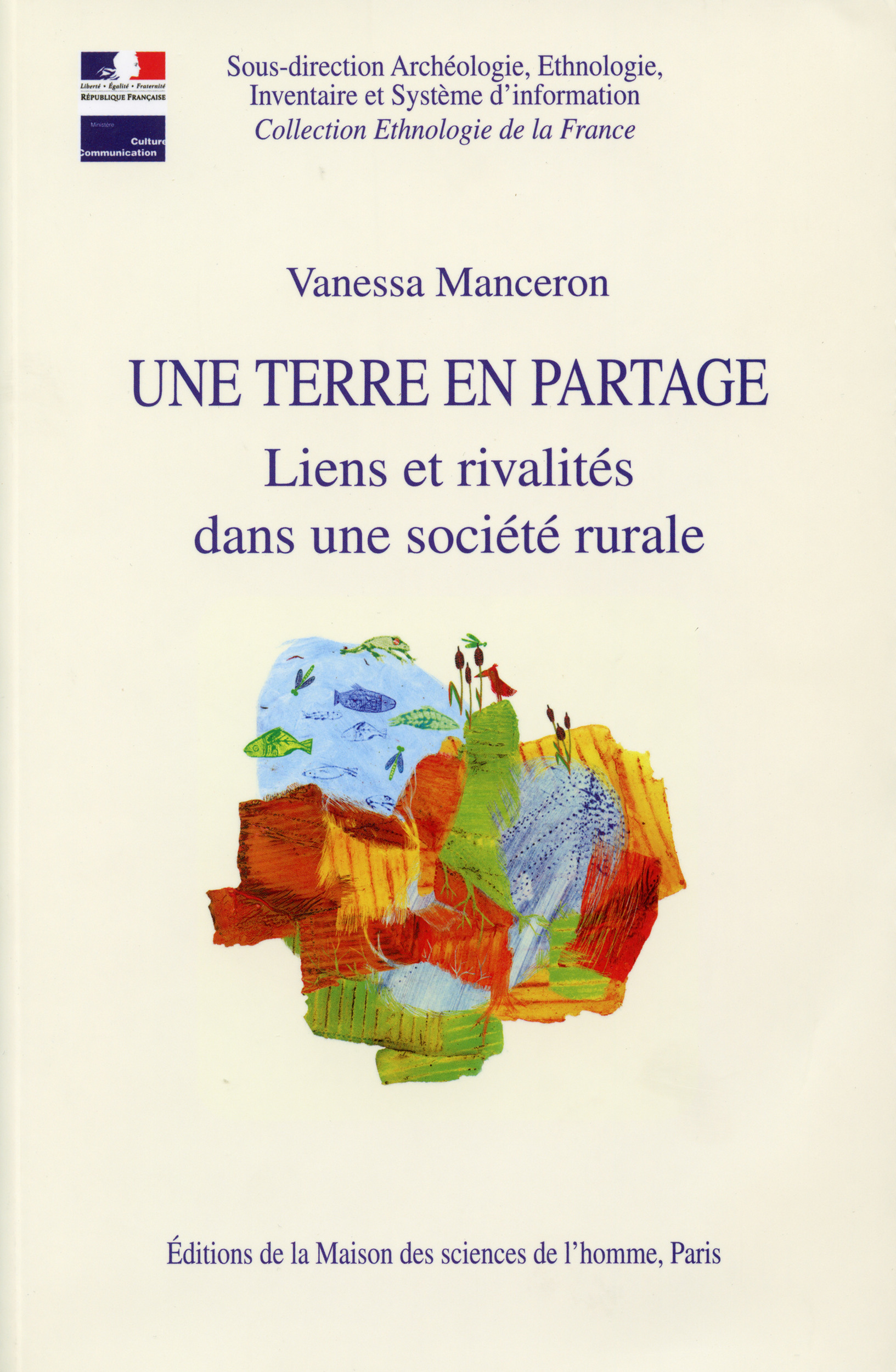 ebook cover of Une terre en partage, by Vanessa Manceron