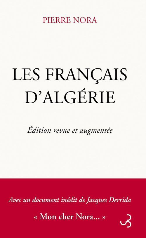 ebook cover of Les Français d'Algérie, by Pierre Nora