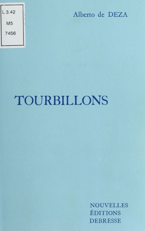 ebook cover of Tourbillons : Poèmes de révolte et de fraternité, by Alberto De Deza