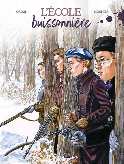 Couverture ebook de L'école buissonnière, de Alain Mounier, Patrice Ordas