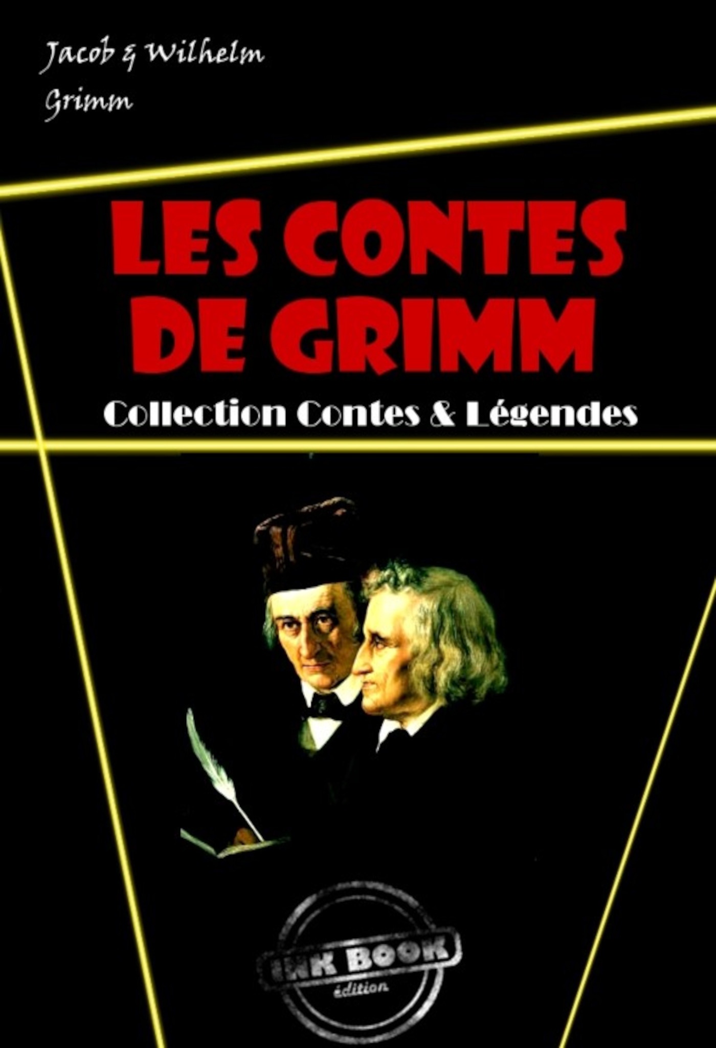 ebook cover of Les contes de Grimm : L´intégral - avec des illust. originales de Walter Crane, Arthur Rackham et Henry Altemus [nouv. éd. entièrement revue et corrigée]., by Jacob Grimm, Wilhelm Grimm