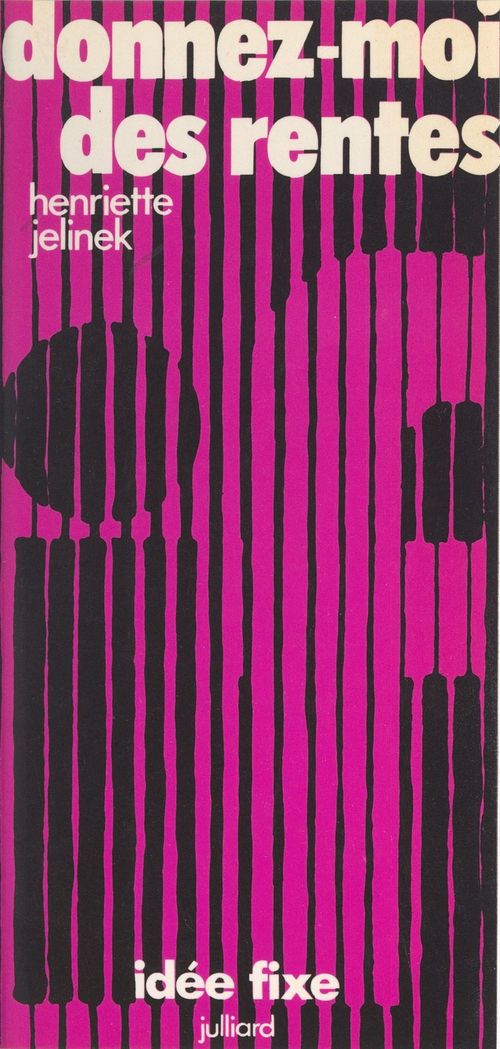 Couverture ebook de Donnez-moi des rentes, de Henriette Jelinek