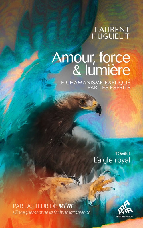 ebook cover of Amour, force & lumière, Le chamanisme expliqué par les esprits, by Laurent Huguelit
