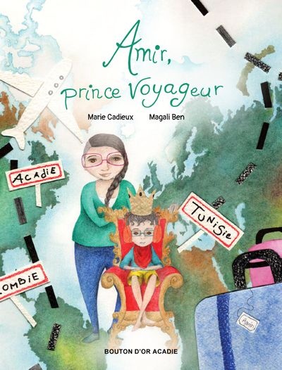 ebook cover of Amir, prince voyageur, by Marie Cadieux