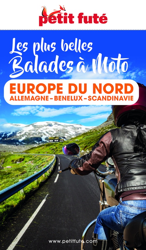 ebook cover of Guide Moto Europe Du Nord 2023/2024 Petit Futé: Allemagne-Benelux-Scandinavie, by Collectif petit futé