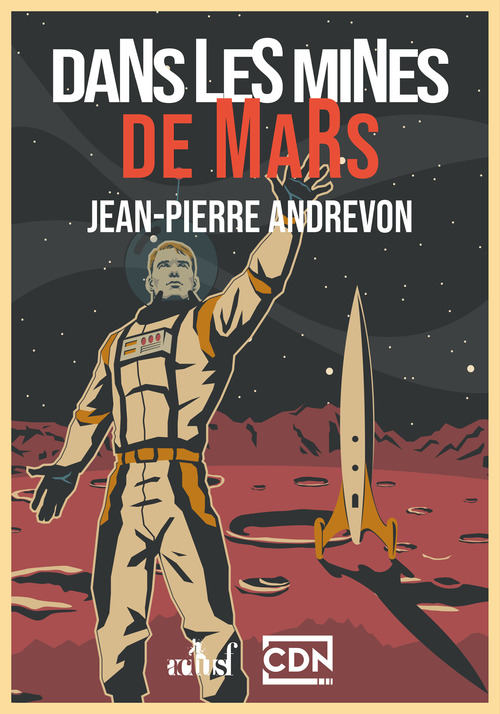 Couverture ebook de Dans les mines de Mars, de Jean-Pierre Andrevon