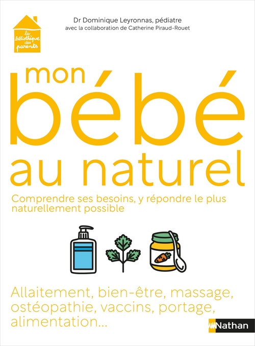 ebook cover of Bébé au naturel, by Dominique Leyronnas