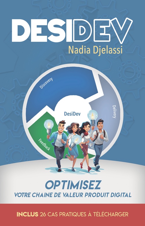 Couverture ebook de DesiDev, de Nadia Djelassi