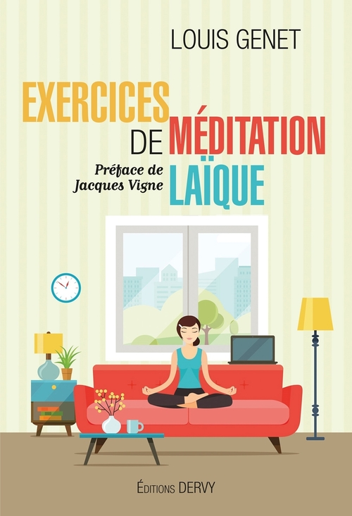 Couverture ebook de Exercices de méditation laïque, de Louis Genet