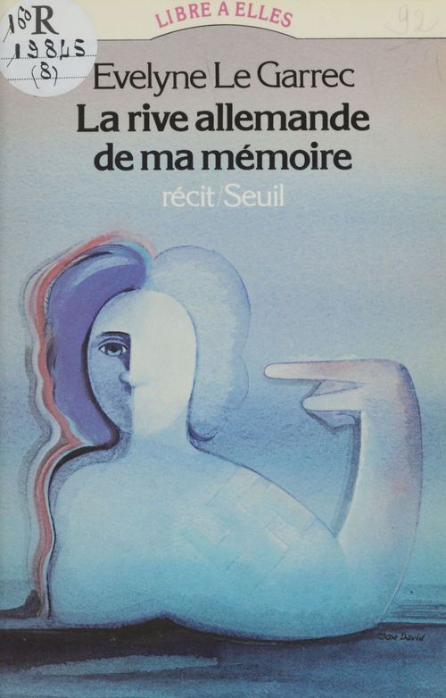 Couverture ebook de La Rive allemande de ma mémoire, de Le Garrec Evelyne