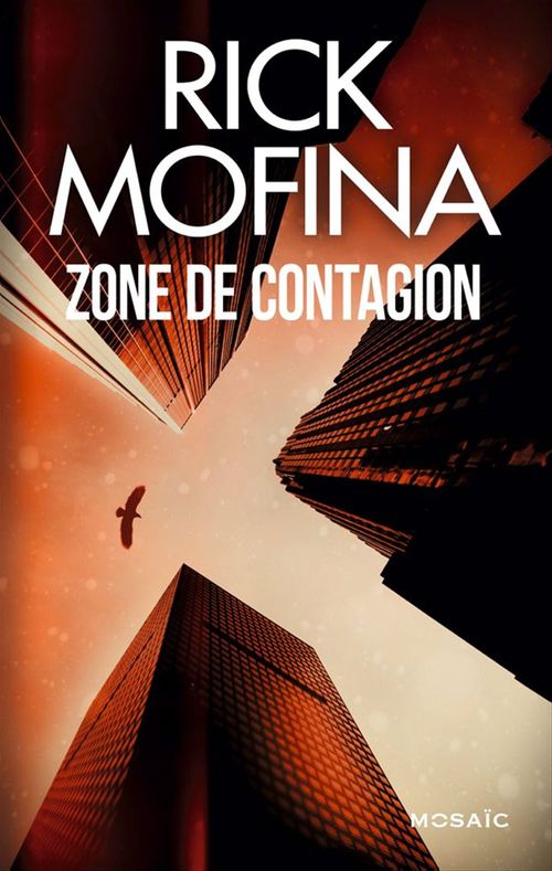 ebook cover of Zone de contagion, by Rick Mofina