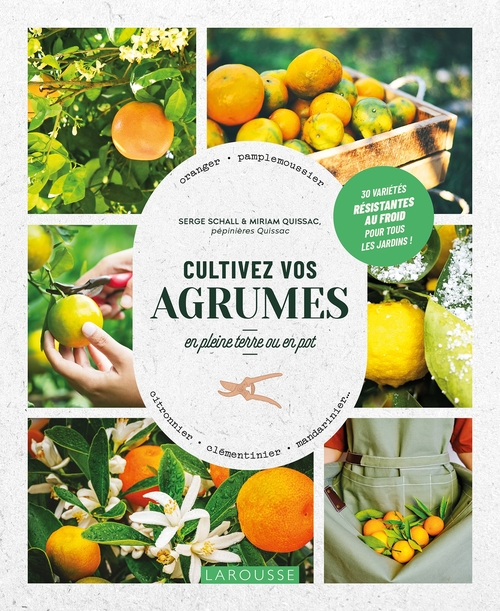 ebook cover of Cultivez vos agrumes, by Serge Schall, Miriam Quissac