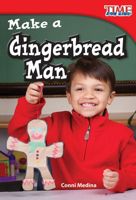 ebook cover of Make a Gingerbread Man, by Conni Medina