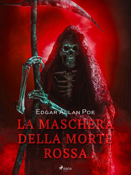 Couverture ebook de La maschera della morte rossa, de Edgar Allan Poe