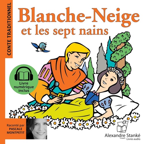 Couverture audiobook de Blanche-Neige et les sept nains, de Jacob & Wilhelm Grimm