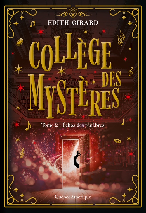 ebook cover of Collège des mystères, tome 2 - Échos des ténèbres, by Edith Girard