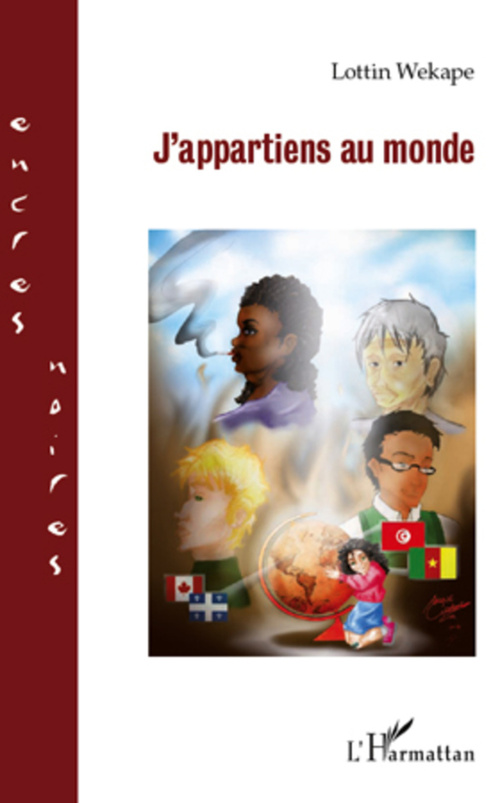 ebook cover of J'appartiens au monde, by Lottin Wekape