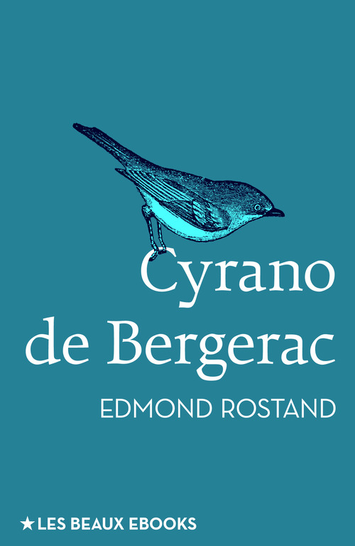 ebook cover of Cyrano de Bergerac, by Edmond Rostand