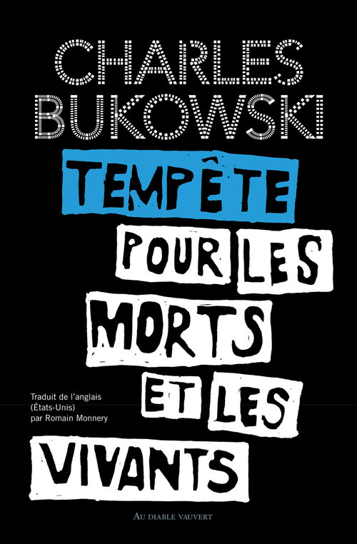ebook cover of Tempête pour les morts et les vivants, by Charles Bukowski