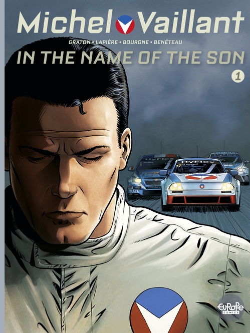 Couverture ebook de Michel Vaillant - Volume 1 - In the Name of the Son, de Philippe Graton, Lapiere