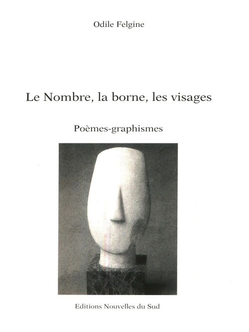 ebook cover of Le Nombre, la borne, les visages, by Odile Felgine