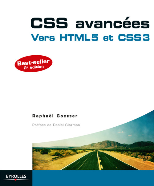 ebook cover of CSS avancées, by Raphaël Goetter