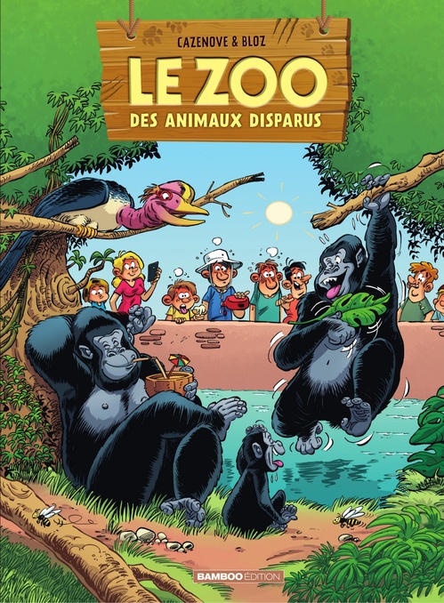 Couverture ebook de Le Zoo des animaux disparus - Tome 4, de Bloz, Christophe Cazenove