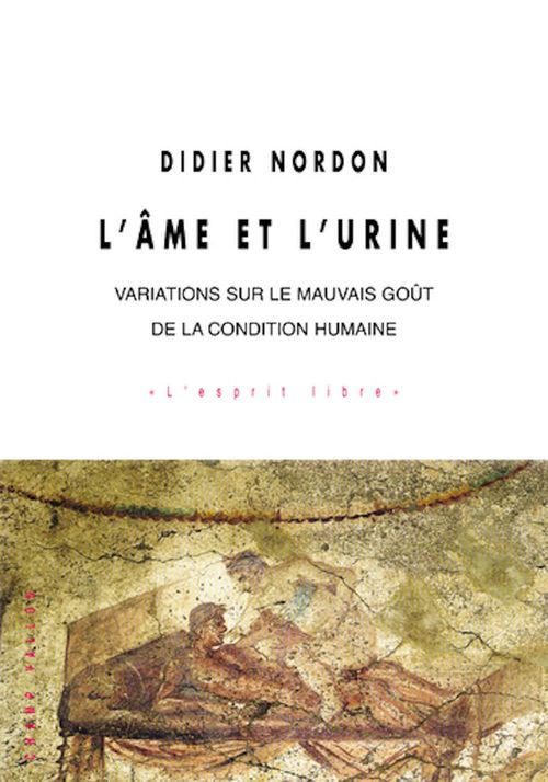 ebook cover of L'âme et l'urine, by Didier Nordon