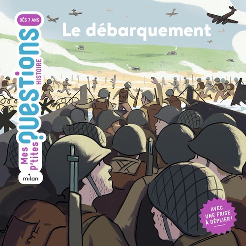 ebook cover of MES P'TITES QUESTIONS - Le Débarquement - Dès 7 ans, by Céline Bathias-Rascalou