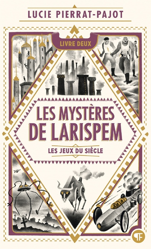 ebook cover of Les Mystères de Larispem (Tome 2) - Les Jeux du Siècle, by Lucie Pierrat-pajot, Donatien Mary