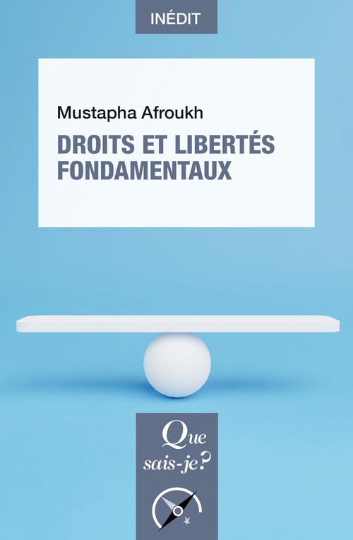 ebook cover of Droits et libertés fondamentaux, by Mustapha Afroukh