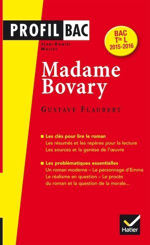 ebook cover of Profil Madame Bovary (Flaubert), by Jean-daniel Mallet