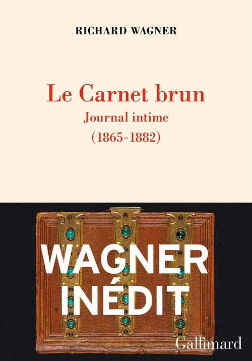 Couverture ebook de Le Carnet brun. Journal intime (1865 -1882), de Richard Wagner