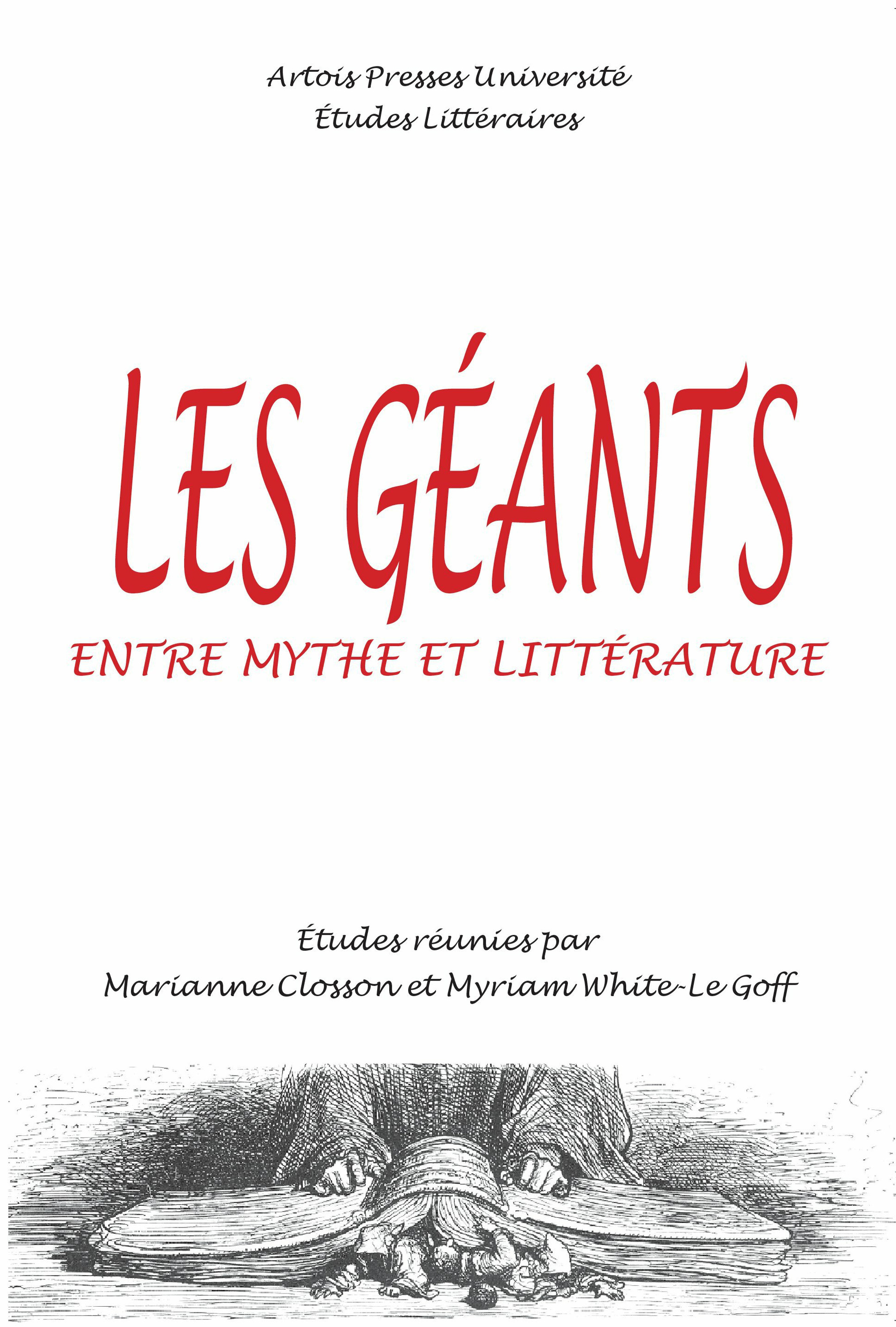 ebook cover of Les Géants entre mythe et littérature, by