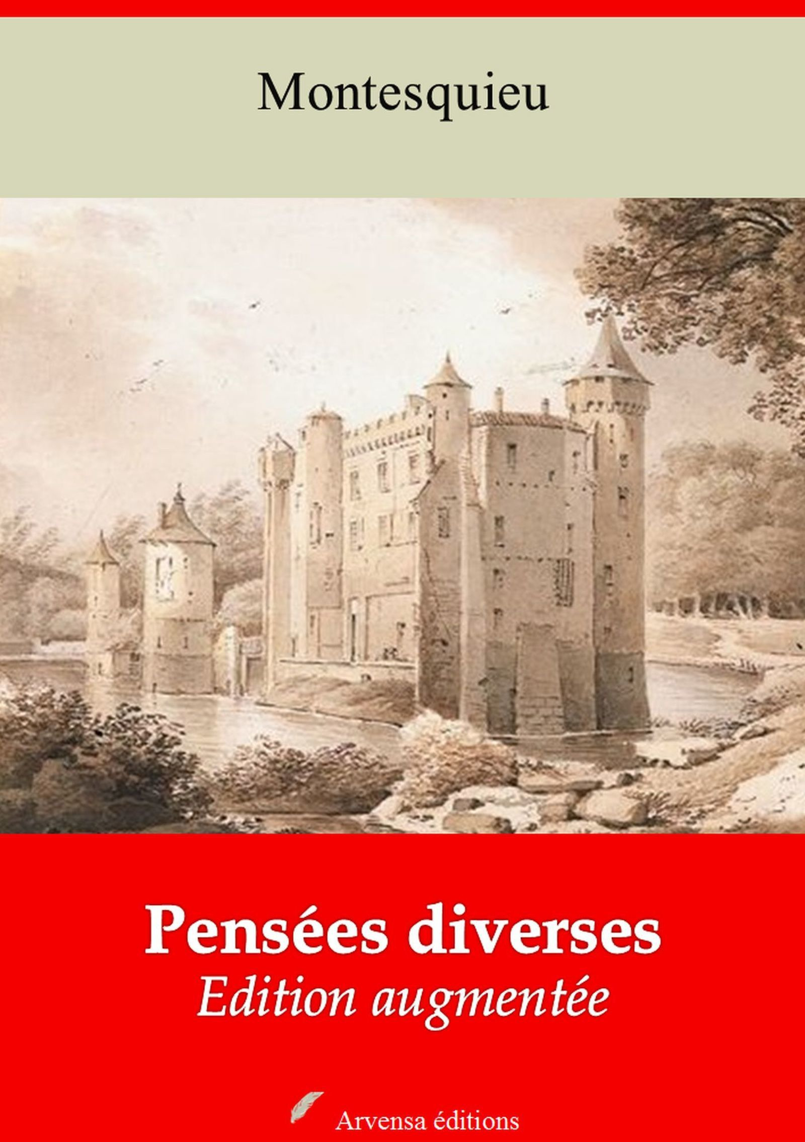 Couverture ebook de Pensées diverses - suivi d'annexes, de Charles De Montesquieu