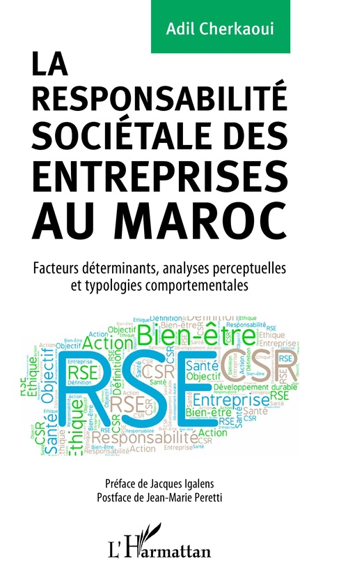 Couverture ebook de La responsabilité sociétale des entreprises au Maroc, de Adil Cherkaoui