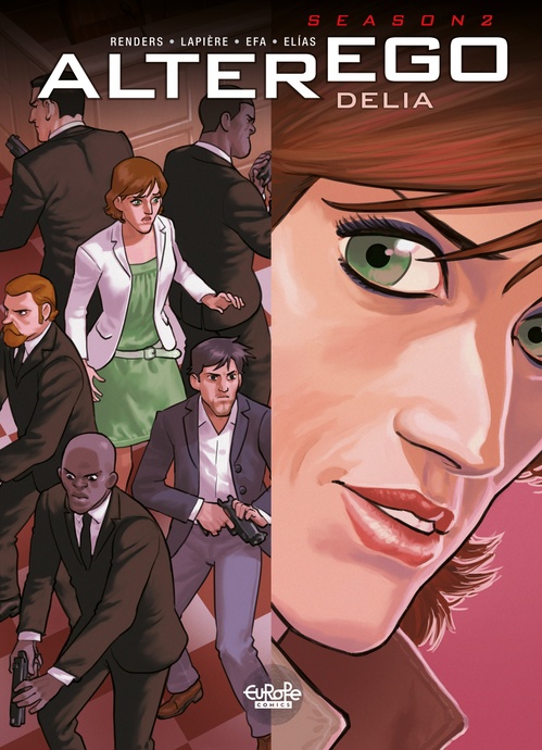 Couverture ebook de Alter Ego - Season 2 - Delia, de Renders, Denis Lapière