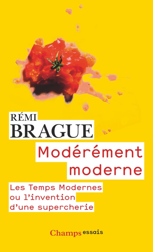 Couverture ebook de Modérément moderne, de Rémi Brague