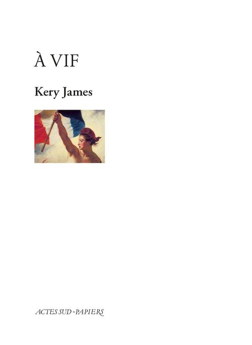 ebook cover of À vif, by Kery James