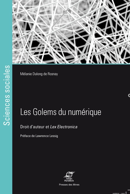 ebook cover of Les golems du numérique, by Mélanie Dulong de rosnay