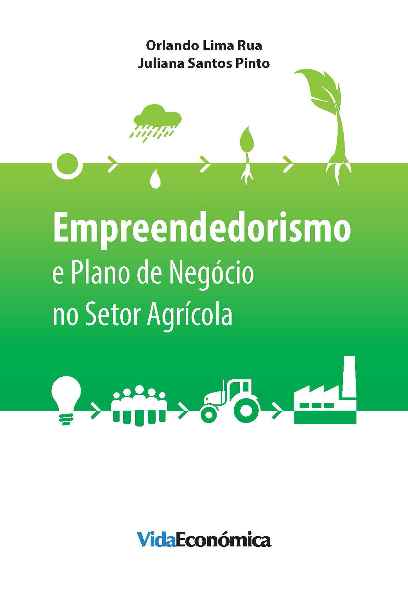 Couverture ebook de Empreendedorismo e Plano de Negócio no Setor Agrícola, de Orlando Lima Rua, Juliana Santos