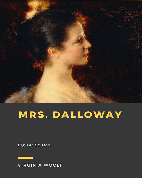 ebook cover of Mrs. Dalloway, by Virginia Woolf