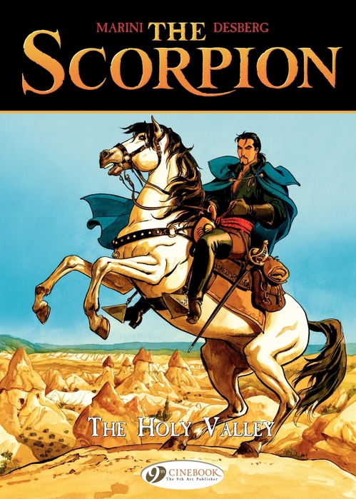 Couverture ebook de The Scorpion - Volume 3 - The Holly Valley, de Stephen Desberg, Enrico Marini