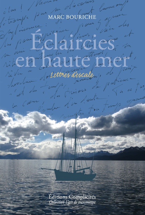 Couverture ebook de Eclaircies en haute mer, de Marc Bouriche
