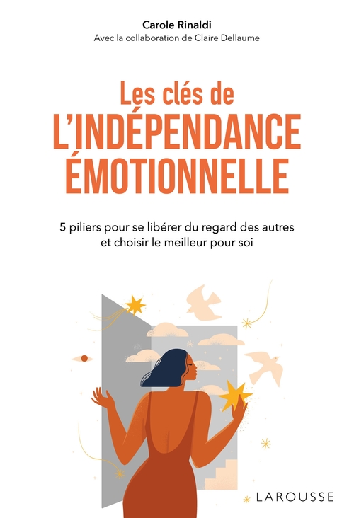 Couverture ebook de Les clés de l'indépendance émotionnelle, de Carole Rinaldi