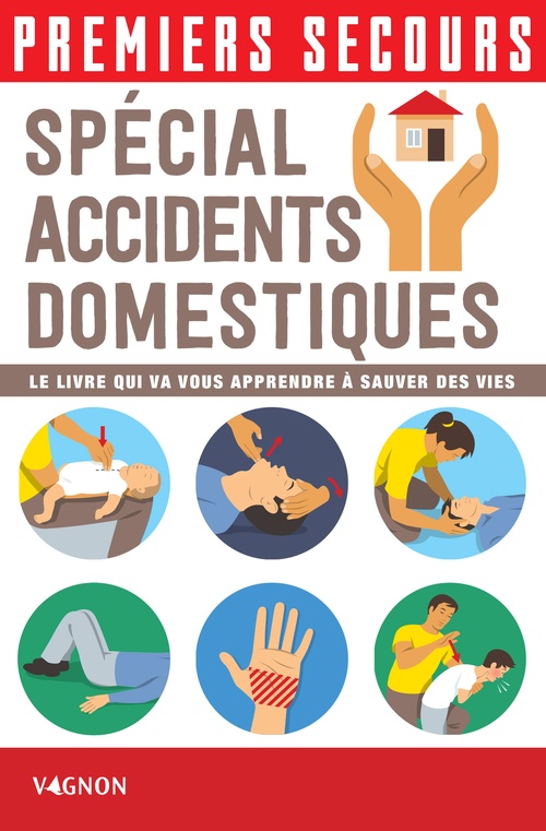 Couverture ebook de Premiers secours - Spécial accidents domestiques, de Collectif