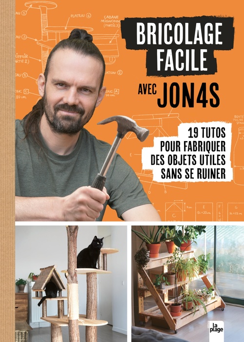 Couverture ebook de Bricolage facile avec Jon4s, de Jon4s