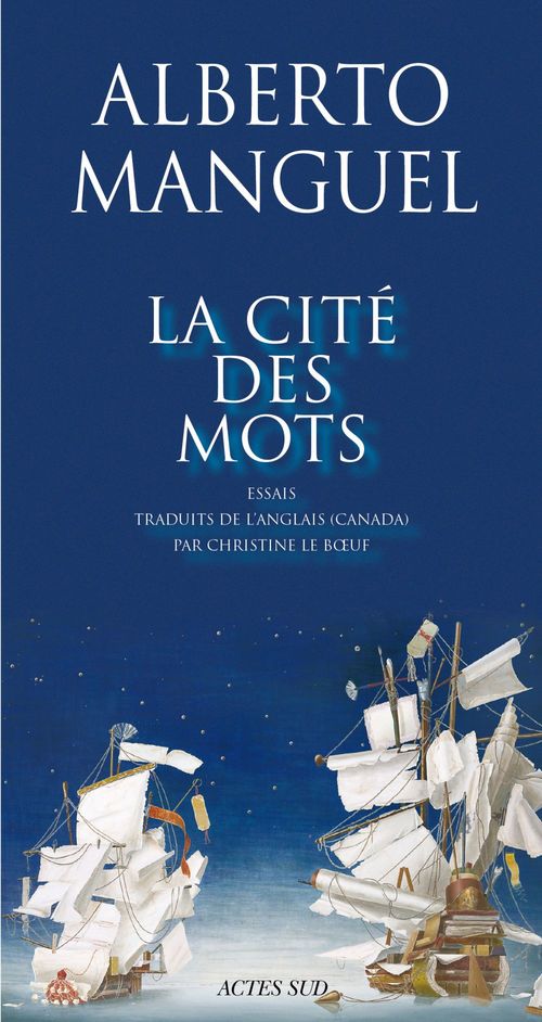 ebook cover of La cité des mots, by Alberto Manguel