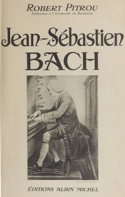 ebook cover of Jean-Sébastien Bach, by Robert Pitrou
