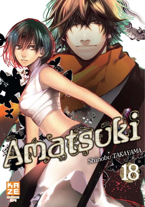 Couverture ebook de Amatsuki T18, de Shinobu Takayama